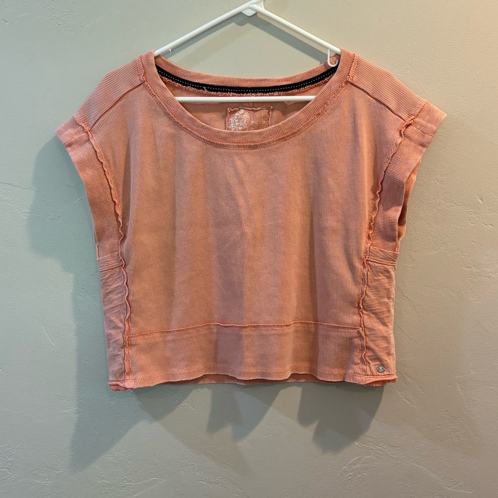 Anthropologie Pilcro Cutoff Sweatshirt